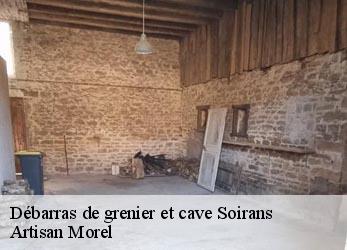 Débarras de grenier et cave  soirans-21110 Artisan Morel