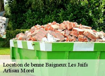 Location de benne  baigneux-les-juifs-21450 Artisan Morel