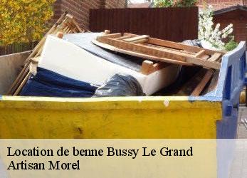 Location de benne  bussy-le-grand-21150 Artisan Morel