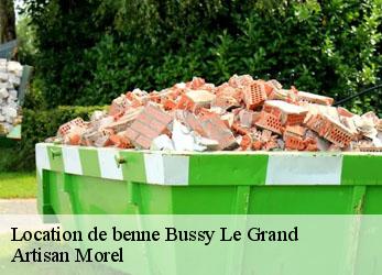 Location de benne  bussy-le-grand-21150 Artisan Morel