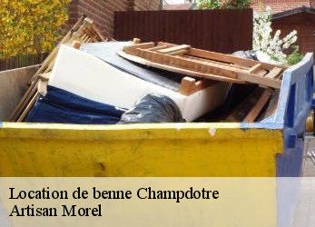 Location de benne  champdotre-21130 Artisan Morel