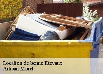 Location de benne  etevaux-21270 Artisan Morel